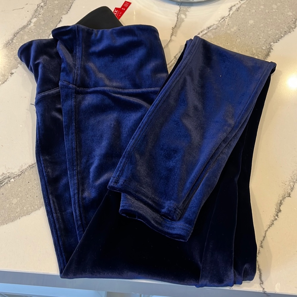Blue velvet spanx